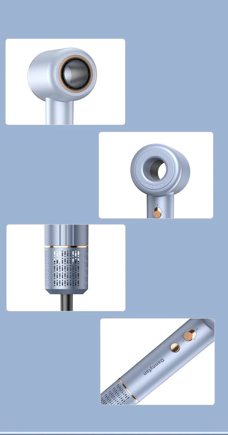 🔥 Professional High-Speed Hair Dryer — Brushless Motor + Constant Temperature Hair Care