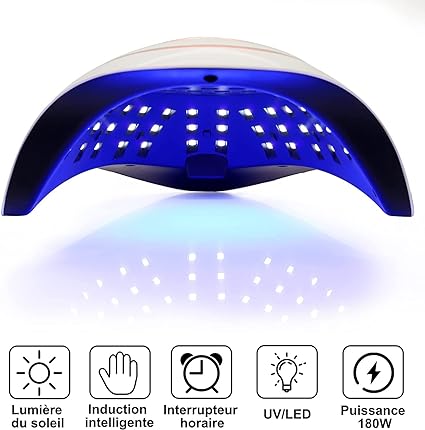 Lampe UV LED pour ongles - Séchage rapide et efficace