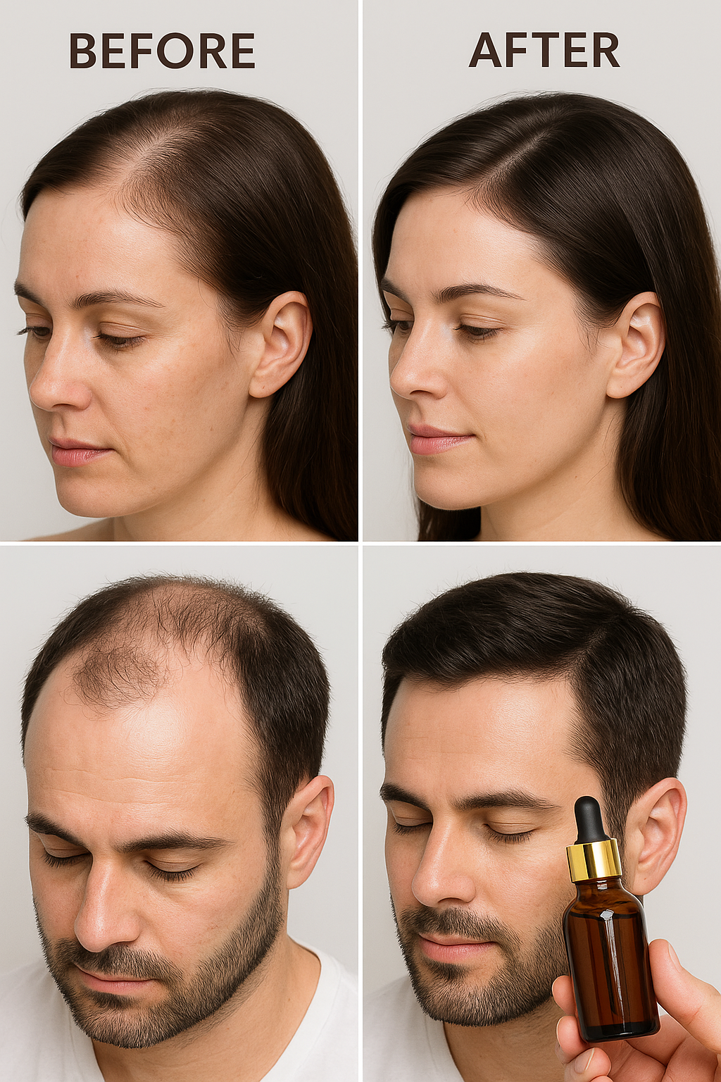 🔥 Hair Growth Spray – Strengthen Roots, Stop Hair Loss Boost Growth 🔥