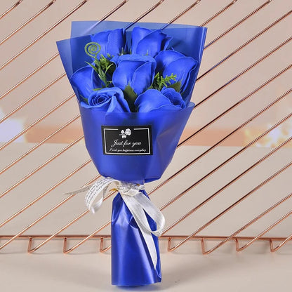 New Soap Flower Artificial Rose Bouquet