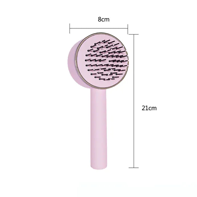 Brosse à cheveux antistatique pour cuir chevelu