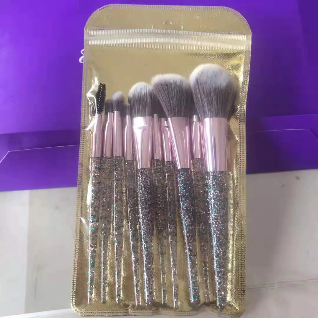 💄 10-Piece Makeup Brush Set – Blend, Sculpt Glow Like a Pro 💄