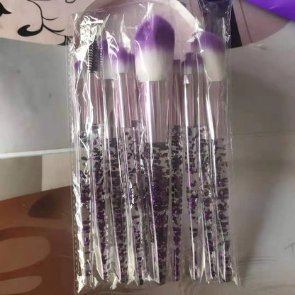 💄 10-Piece Makeup Brush Set – Blend, Sculpt Glow Like a Pro 💄