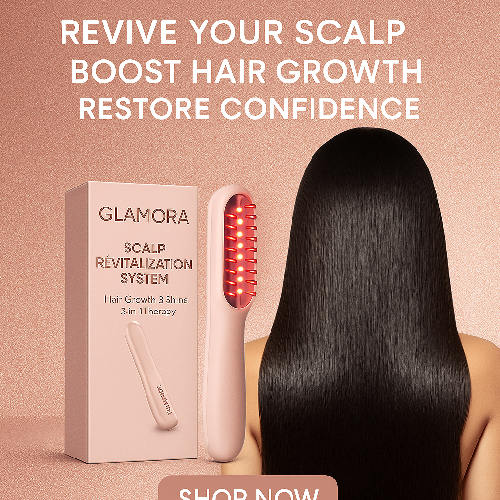 🌟 Scalp Revitalization System — 3-in-1 Hair Regrowth Therapy