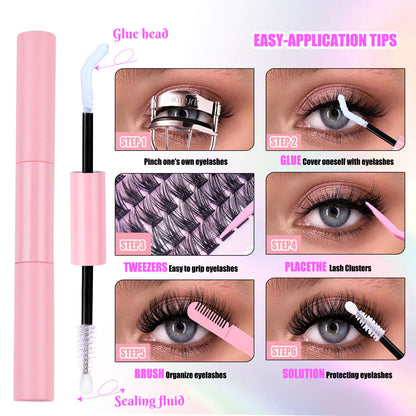 💫 DIY Eyelash Glue Kit – Your At-Home Lash Makeover Starts Here 💫