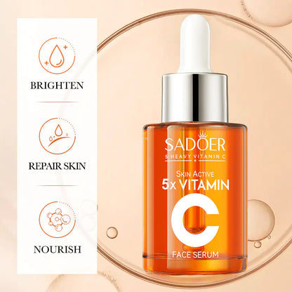 ✨SADOER Five-Fold Vitamin C Brightening Essence – Illuminate Your True Glow ✨