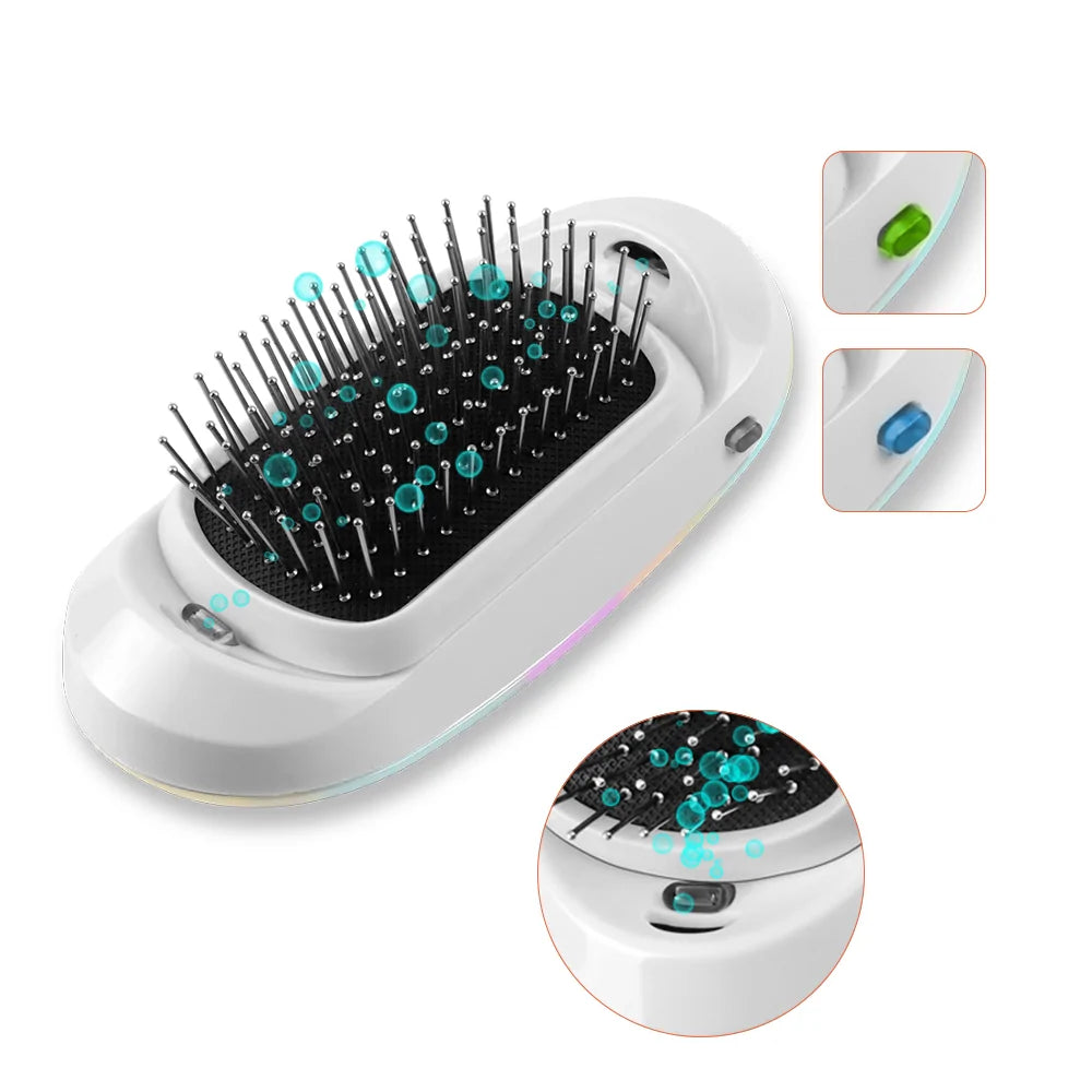 Brosse à cheveux électrique ionique