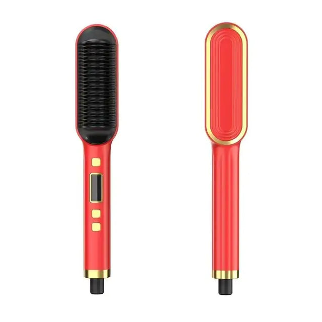 Brosse à cheveux pour fer à friser à plusieurs vitesses