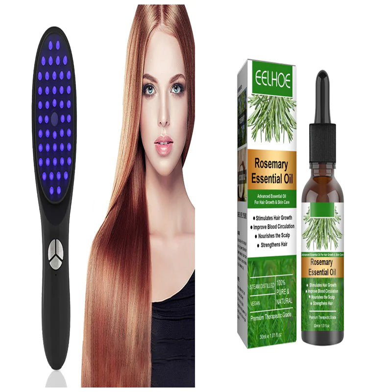 🌟 Scalp Revitalization System — 3-in-1 Hair Regrowth Therapy