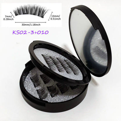 💖Magnetic Eyelashes with Built-In Mirror – Easy, Fast Absolutely Stunning 💖