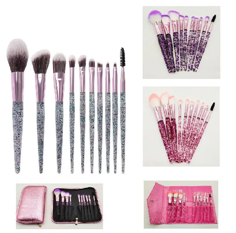 💄 10-Piece Makeup Brush Set – Blend, Sculpt Glow Like a Pro 💄