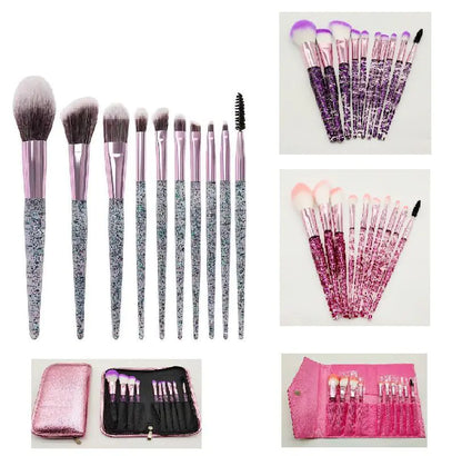 💄 10-Piece Makeup Brush Set – Blend, Sculpt Glow Like a Pro 💄